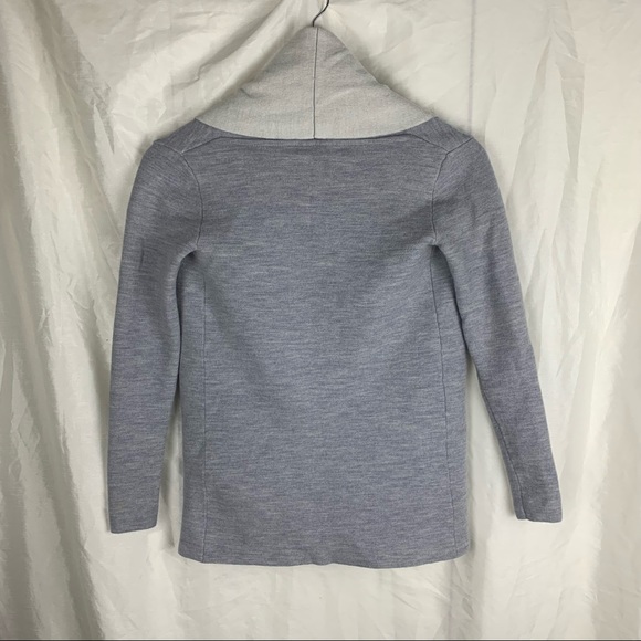 Babaton Beekman Cardigan in Grey & White, Size: XXS - Picture 8 of 8